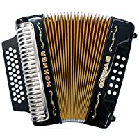 ACORDEON DIATONICO - Hohner (A-5721) (Corona III GCF) (Negro)